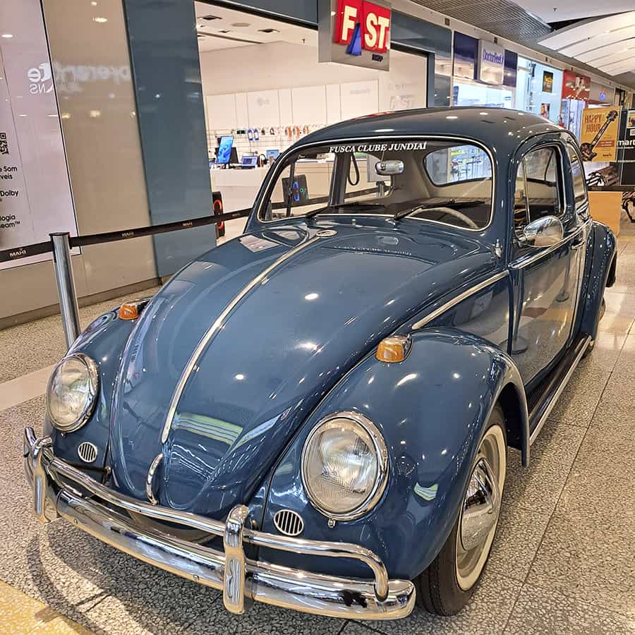 Exposição de Fusca em Jundiaí - Fusca 1969 1300cc Azul Cobalto